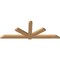 Ekena Millwork Kennewick Timber Gable Bracket, Western Red Cedar, 96"W x 36"H x 3 1/2"D x 5 1/2"F, 9/12 Pitch GBW096X36X0406KEN00SWR - alternate 3